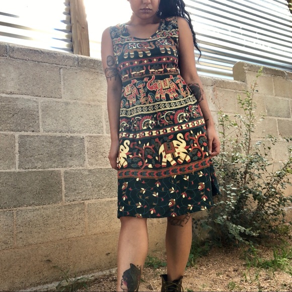 Indian Cotton Dress - Picture 4 of 4